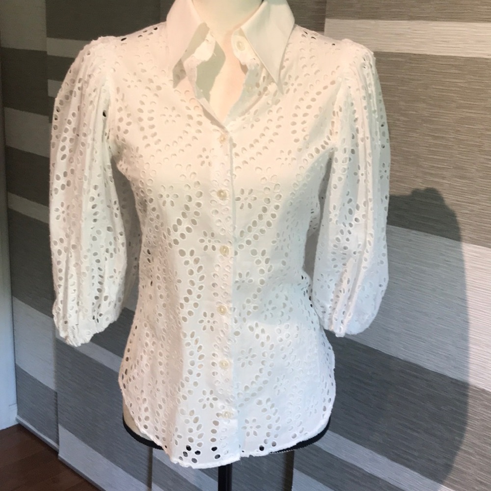 Anne fontaine cotton blouse